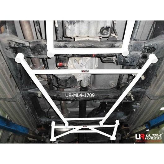  Barre anti-rapprochement 4 points Ultra Racing ISUZU D-MAX 1ST GEN (RA) 3.0D 4WD FACELIFT AT 2008-2012