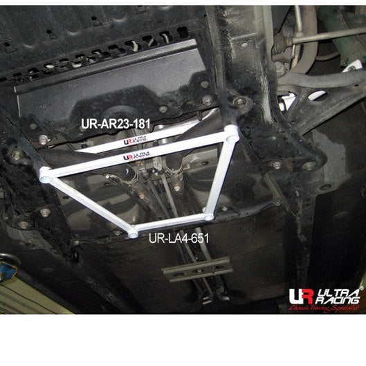  Barre anti-rapprochement avant inférieure à 4 points Ultra Racing TOYOTA MRS 3RD GEN (W30) 1.8 2WD 2004-2007