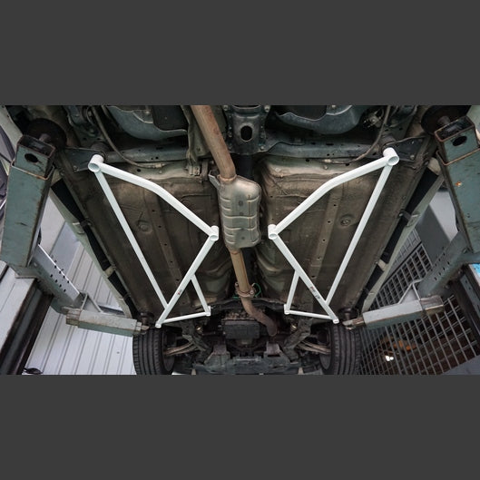  Barres de plancher/latérales Ultra Racing 2x 4 points SUBARU FORESTER 2ND GEN (SG9) 2.0T 4WD FACELIFT 2006-2008