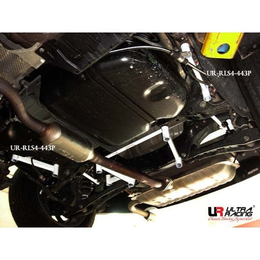  Barres latérales Ultra Racing à 2 points MITSUBISHI ASX 3RD GEN 2.0 2WD CKD 2014+