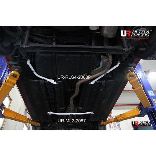  Barres latérales inférieures arrière Ultra Racing HYUNDAI ACCENT 4TH GEN (RB) 1.6D 2WD 2011-2018