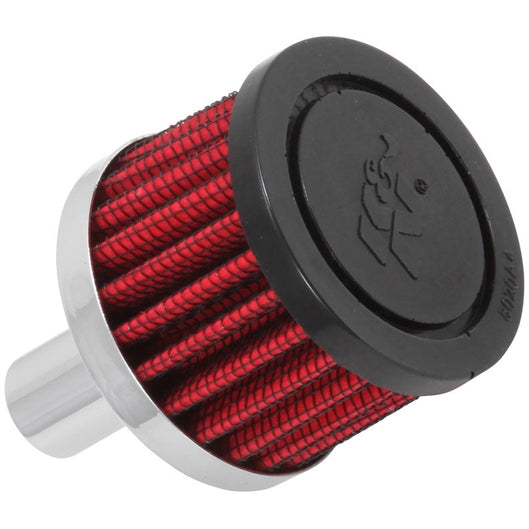  Filtre à air K&N - Ventilation/Respirateur - Orifice de ventilation de 5/8 po, diamètre de 2 po, hauteur de 1-1/2 po, base en acier (62-1020) - 62-1020