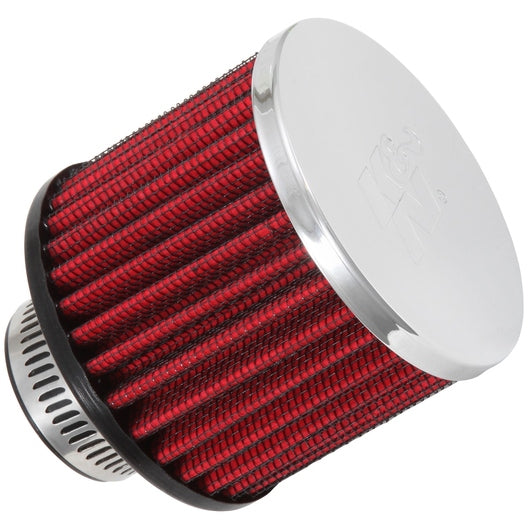  Filtre à air/reniflard K&N - Diamètre intérieur de l'orifice de ventilation-: 1-1/4-pouce, diamètre du diamètre-: 3-pouces, longueur-: 2-1/2-pouces (62-1390) - 62-1390