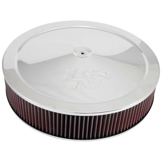  Filtre à air rond K&N - Bride de 7-5/16