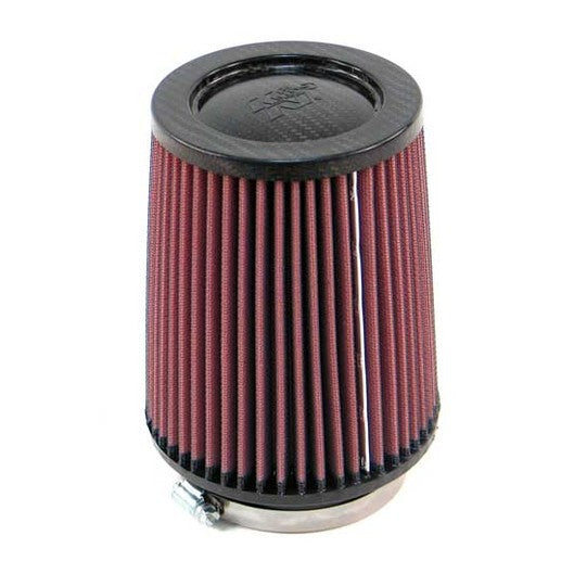  Filtre à air universel K&N - Dessus en fibre de carbone - 3-1/2