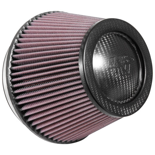  Filtre à air universel K&N - Dessus en fibre de carbone - 6