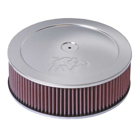  K&N - Ensemble filtre à air rond - 5-1/8