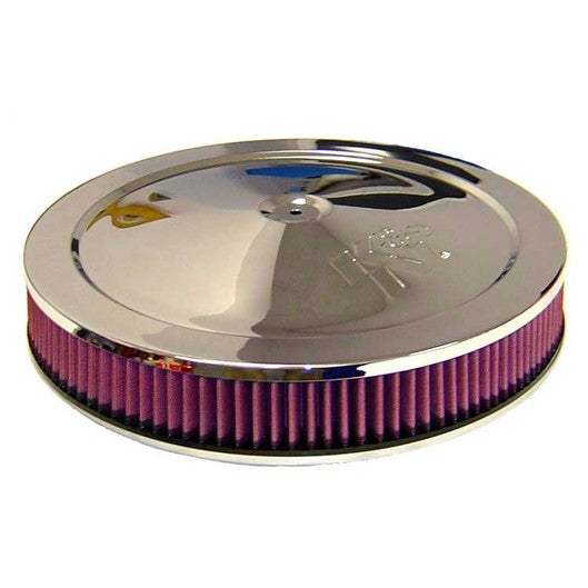 K&N - Ensemble filtre à air rond - 5-1/8