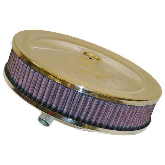  K&N - Ensemble filtre à air rond - 5-1/8