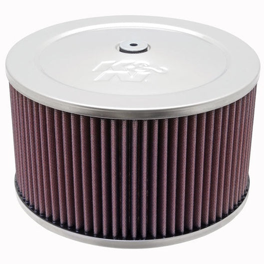  K&N - Ensemble filtre à air rond - 5-1/8