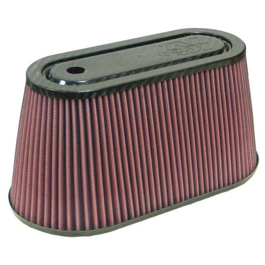  K&N - Filtre à air universel - Dessus en fibre de carbone - 3,5