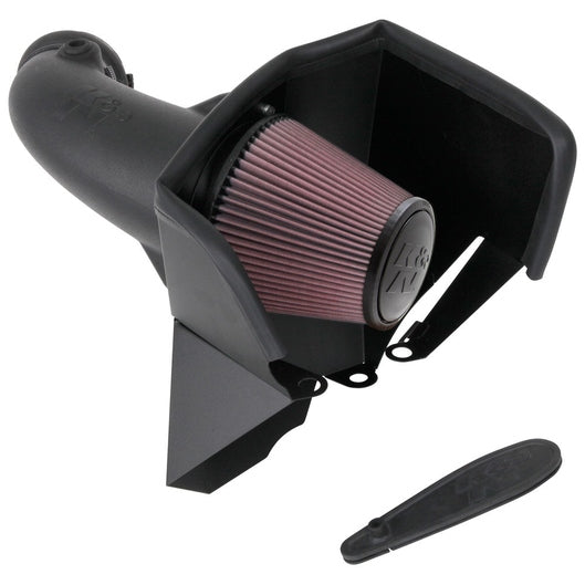  K&N - Système d'admission d'air haute performance - AIRCHARGER-; JEEP GRAND CHEROKEE TRACKHAWK V8-6.2L F/I, 2018-2019 (63-1579) – Dodge / Jeep - 63-1579