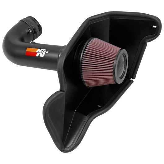  K&N - Système d'admission d'air haute performance - TYPHOON-; FORD MUSTANG GT350/R V8-5.2L F/I, 2016-2019 (69-3538TTK) – Ford - 69-3538TTK