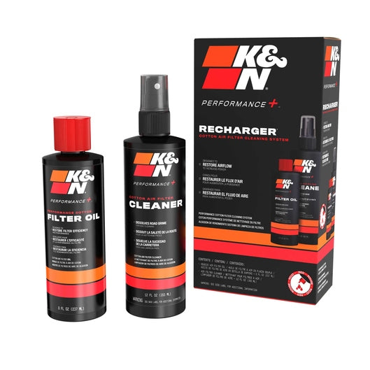  Kit d'entretien de filtre K&N - Huile Squeeze rouge - KIT DE RECHARGE ; HUILE SQUEEZE - ROUGE (99-5050) - 99-5050
