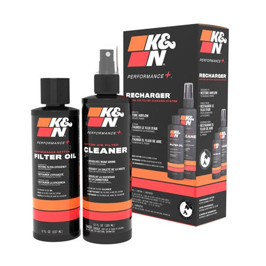  Kit d'entretien de filtre K&N - Noir à presser - KIT DE RECHARGE ; HUILE À PRESSER - NOIR (99-5050BK) - 99-5050BK
