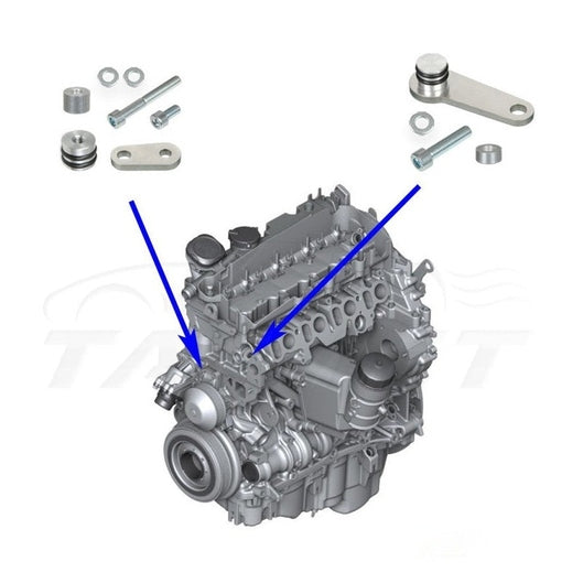  Kit de suppression vanne EGR et refroidisseur BMW 2.0 N47N N47S1 / 3.0 N57N N57Z