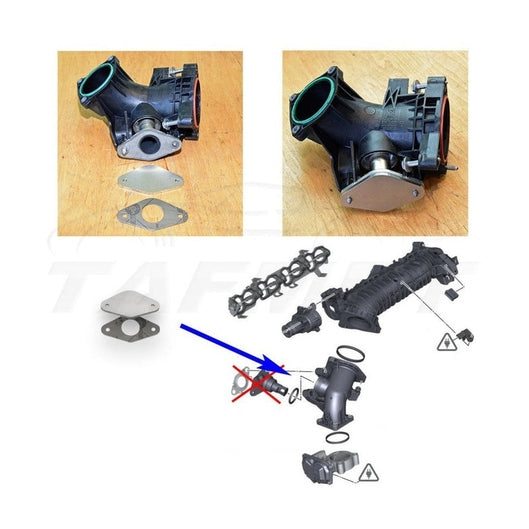  Kit de suppression vanne EGR et refroidisseur BMW 2.0 N47N N47S1 / 3.0 N57N N57Z