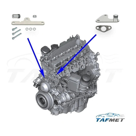  Kit suppression vanne EGR et refroidisseur BMW N47 N47S 2.0d