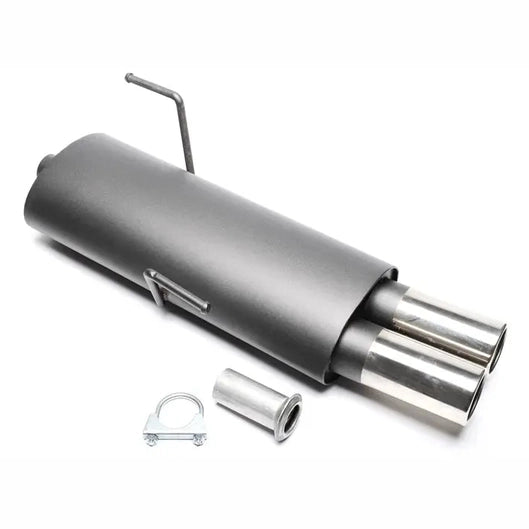 Silencieux sport Peugeot 206 Double sortie 2x76mm