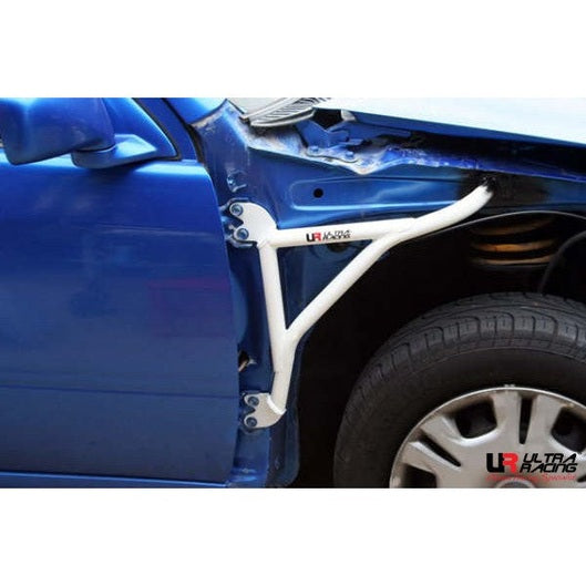  Supports d'ailes Ultra Racing à 3 points TOYOTA STARLET 4TH GEN (P80) 1.3T-4E 2WD 1989-1995